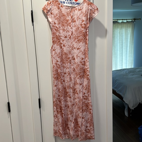 Reformation silk midi dress size 2 - Picture 2 of 3